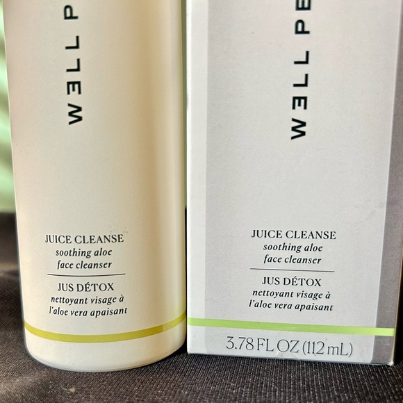 NIB W3LL People Juice Cleanse Soothing Aloe Face Cleanser - Picture 3 of 8